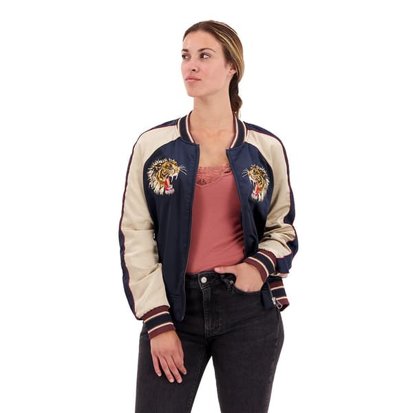 Superdry Jacka Vintage Emb Suikajan Blå M Kvinna