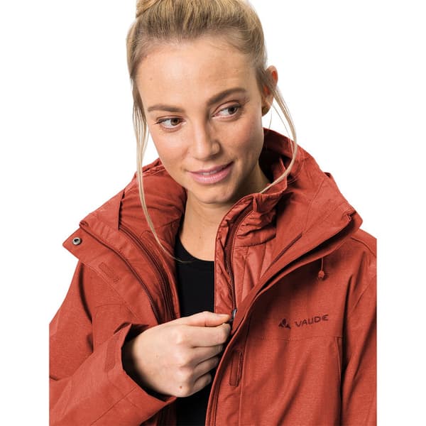 Vaude Jakke Skomer 3in1 Ii Orange 38 Kvinde