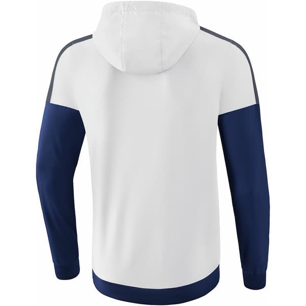 Erima Hættejakke Tracktop Squad Hvid 2XL Mand