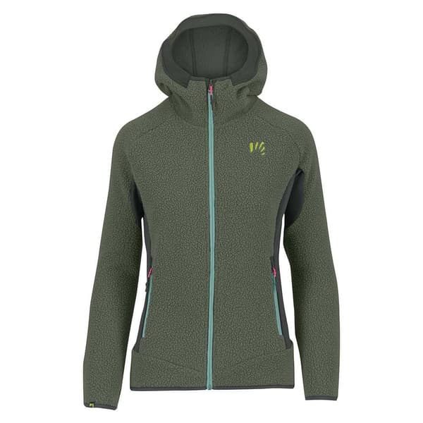 Karpos Täysin Vetoketjullinen Fleece 80´s Vihreä S Nainen