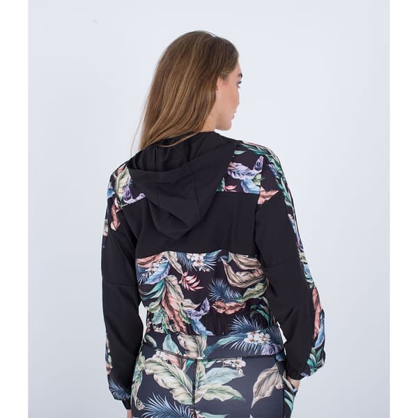 Hurley Jakke Wispy Leaves Pop Over Flerfarvet XS Kvinde