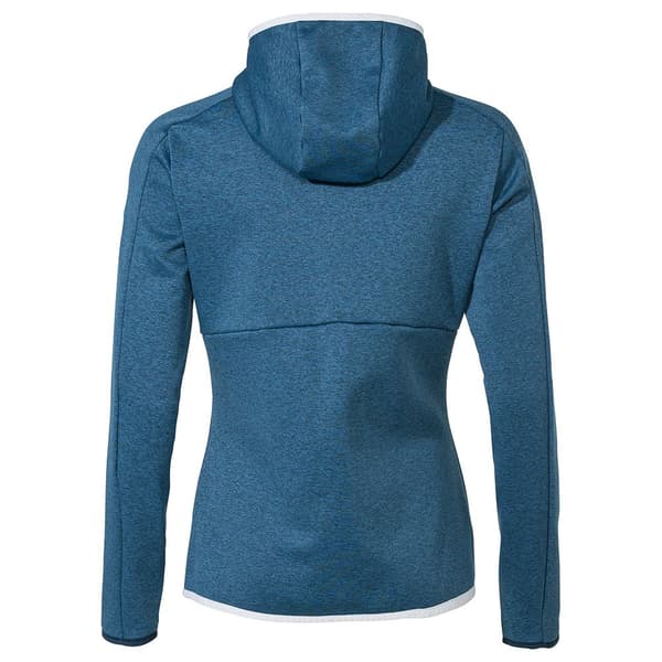 Vaude Full Dragkedja Fleece Valsorda Blå 40 Kvinna