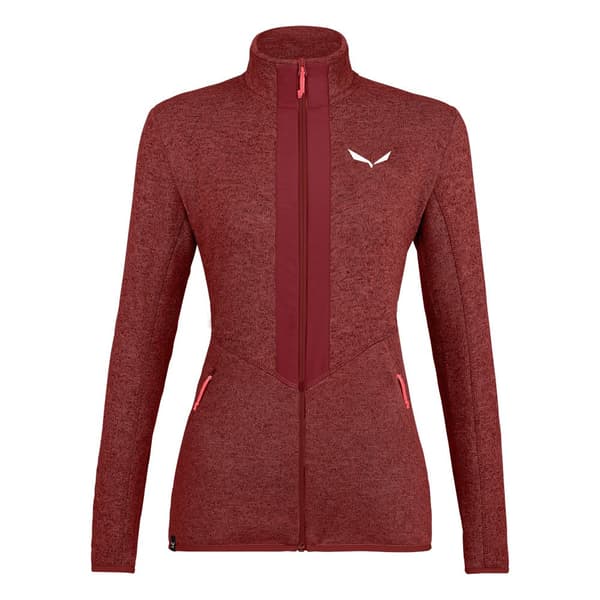 Salewa Fleece Rocca 2 Polarlite Rød XL Kvinde