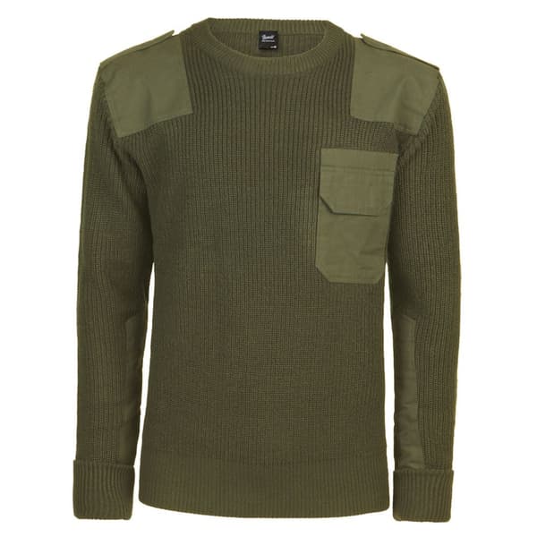 Brandit Sweater Bw Grøn S Mand