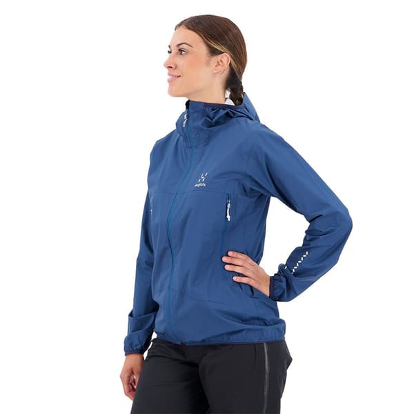 Haglofs Jakke L.i.m Proof Blå XL Kvinde
