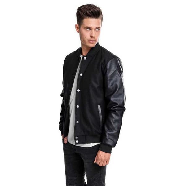 Urban Classics Takki Oldschool College Musta 3XL Mies