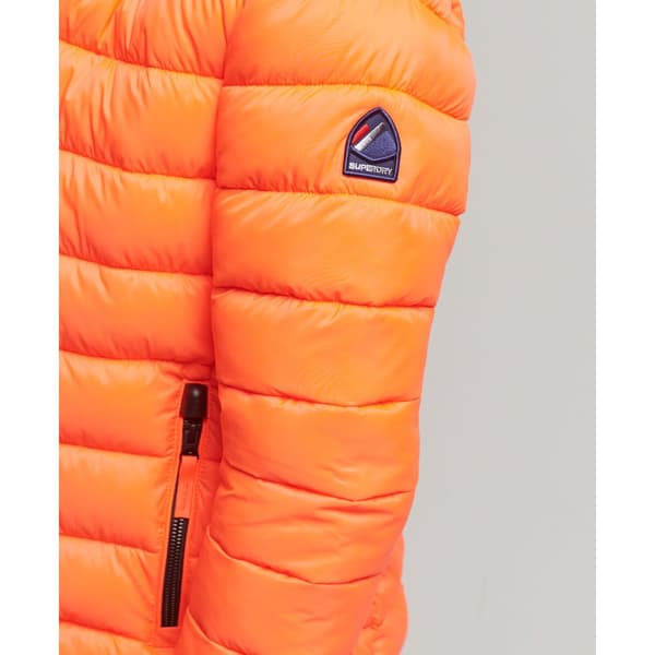 Superdry Jacka Classic Fuji Puffer Orange XS Kvinna