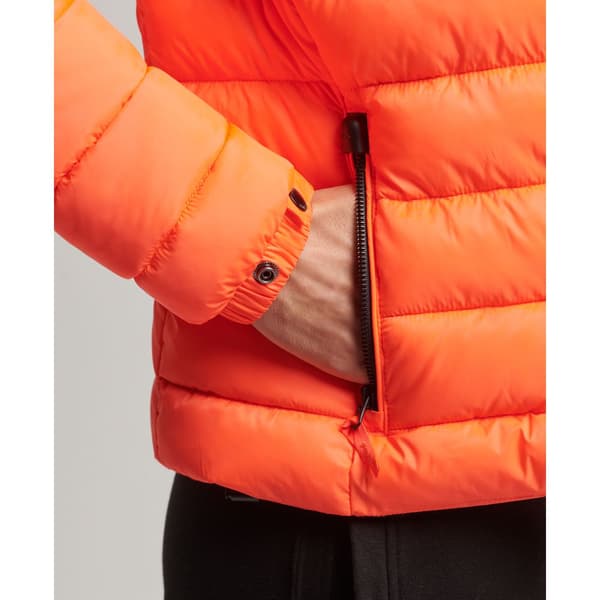 Superdry Jacka Classic Fuji Puffer Orange XS Kvinna