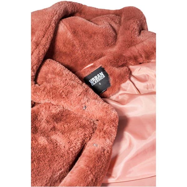 Urban Classics Frakke Teddy Rosa 3XL Kvinde