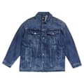 Miniatyrbillede 3 af 6: G-star Denimjakke Oversized Blå XS Kvinde