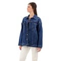 Miniatyrbillede 4 af 6: G-star Denimjakke Oversized Blå XS Kvinde