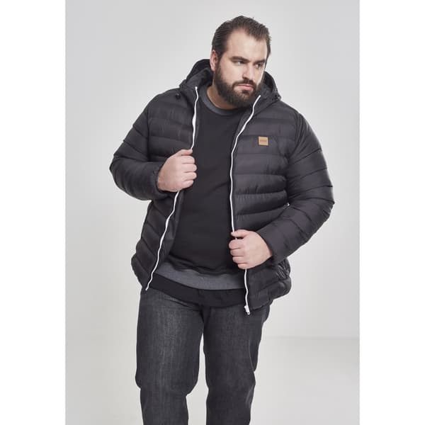 Urban Classics Parka Basic Bubble Gt Sort 3XL Mand