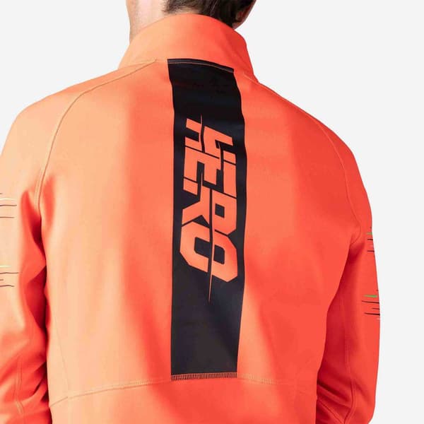 Rossignol Full Dragkedja Fleece Classique Hero Clim Orange XL Man