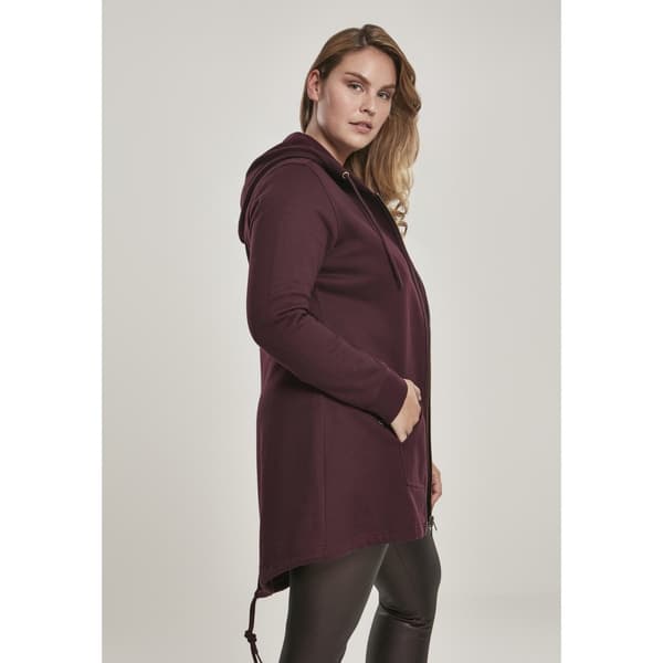 Urban Classics Parka Sweat Gt Rød 5XL Kvinde