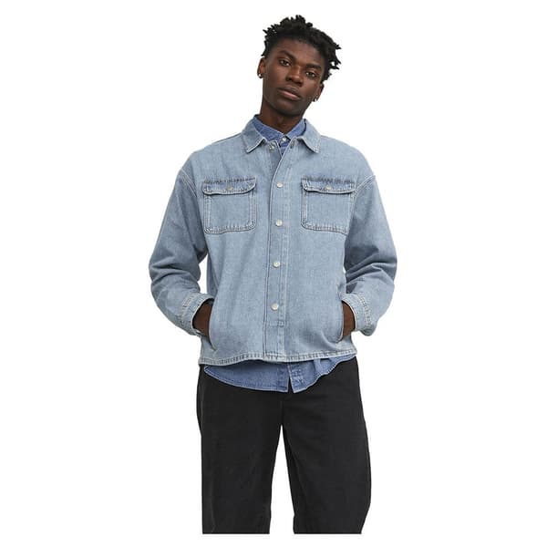 Jack & Jones Päällyspaita Chase Mf 902 Sininen S Mies