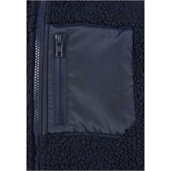Urban Classics Jakke Sherpa Blå 158-164 cm Dreng