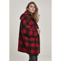 Miniatyrbillede 6 af 8: Urban Classics Tjekke Med Hætte Parka Gt Rød 4XL Kvinde