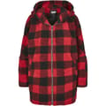 Miniatyrbillede 7 af 8: Urban Classics Tjekke Med Hætte Parka Gt Rød 4XL Kvinde
