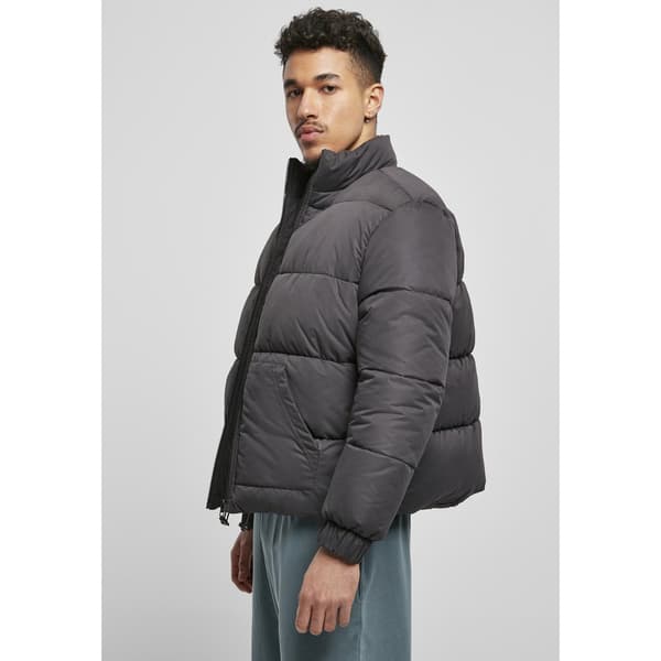 Urban Classics Jakke Cropped Puffer Sort M Mand