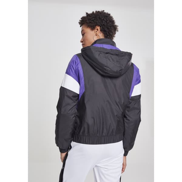 Urban Classics 3-tone Polstret Parka Sort S Kvinde