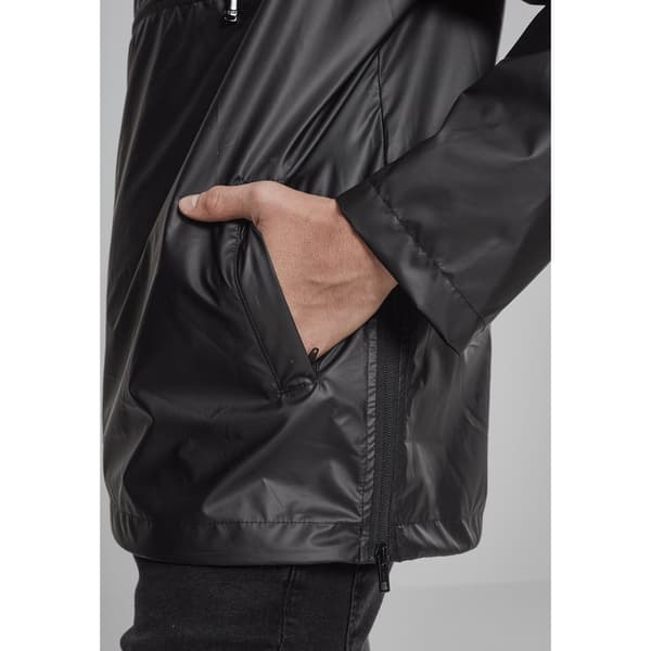 Urban Classics Parkas Light Pull Over Svart M Man
