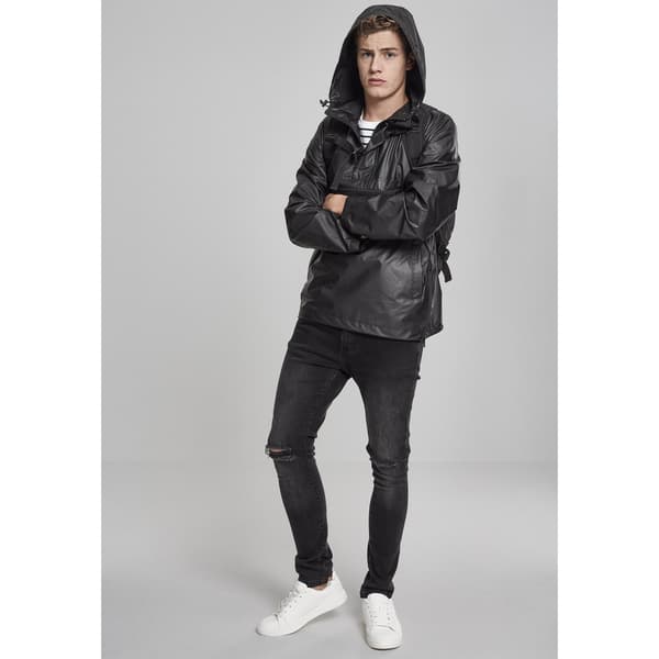 Urban Classics Parkas Light Pull Over Svart M Man