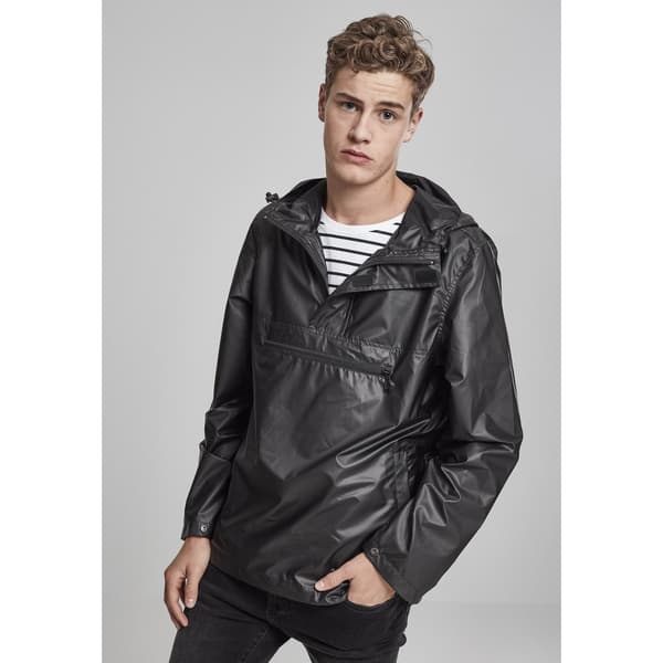 Urban Classics Parkas Light Pull Over Svart M Man