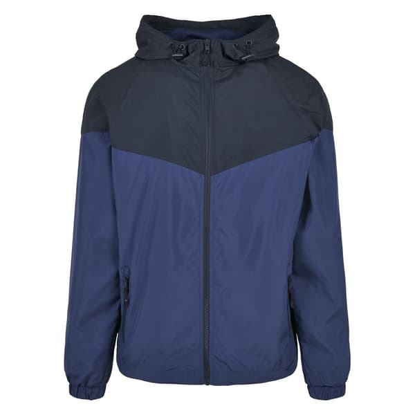 Urban Classics Jakke Classics 2-tone Tech Windrunner Blå M Mand