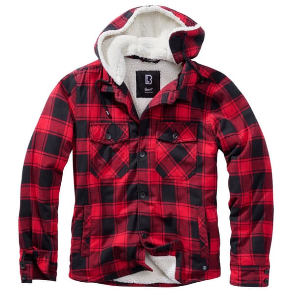 Brandit Jacka Lumberjack Röd,Svart 4XL Man