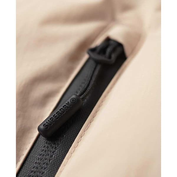 Superdry Pufferjacka Longline Beige M Kvinna