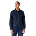 Miniatyrbillede 1 af 6: Wrangler Denimjakke Authentic Blå M Mand