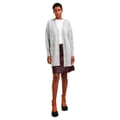 Miniatyrbillede 5 af 6: Selected Lang Cardigan Lulu New Grå L Kvinde
