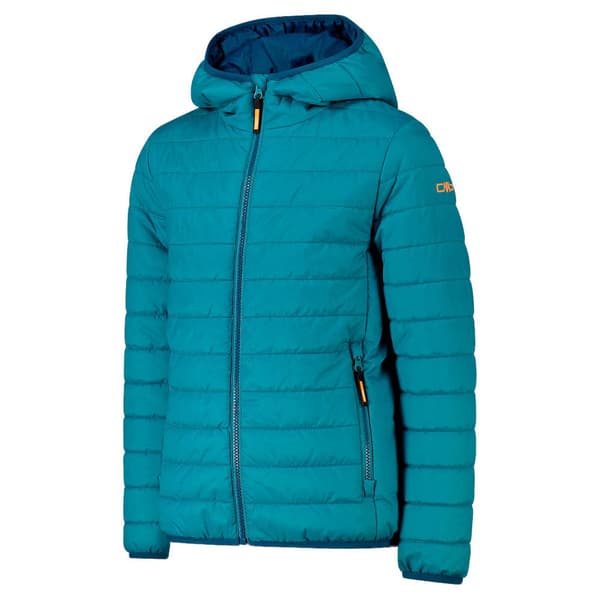 Cmp Jakke Fix Hood 34z5164 Blå 128 cm Dreng