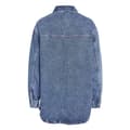 Miniatyrbillede 2 af 2: Noisy May Overshirt Alva Blå S Kvinde