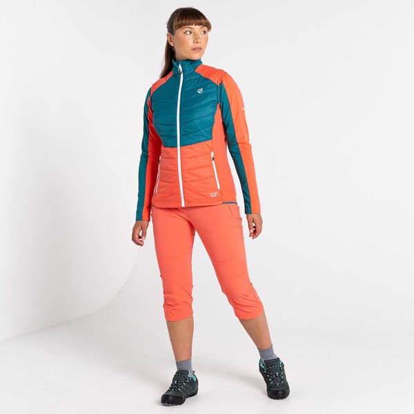 Dare2b Jakke Culmination Wool Grøn,Orange 8 Kvinde