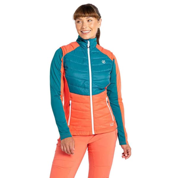 Dare2b Jakke Culmination Wool Grøn,Orange 8 Kvinde