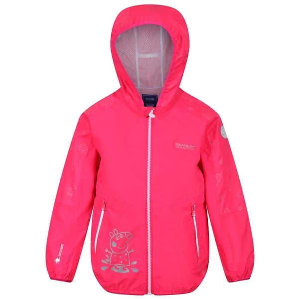 Regatta Peppa Reflekterende Jakke Active Shell Rosa 18-24 Months Dreng