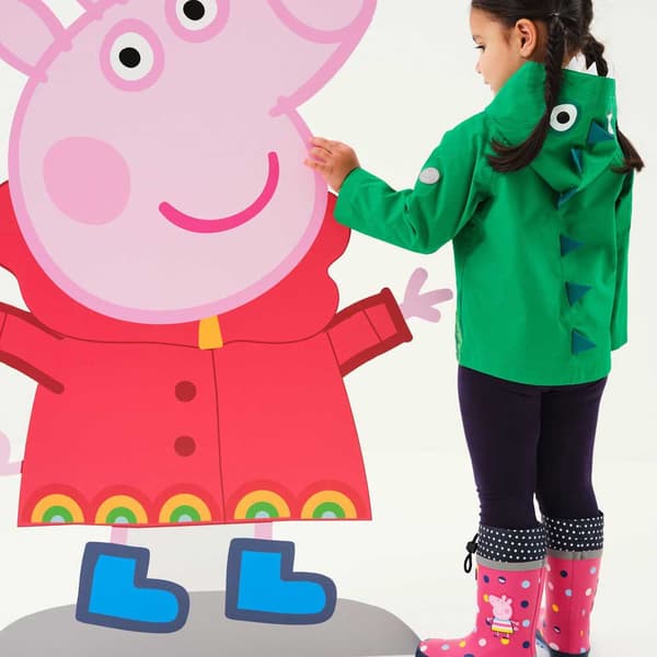 Regatta Jakke Peppa Animal Grøn 18-24 Months Dreng