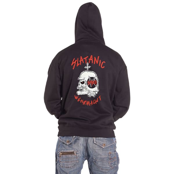 Slayer Slatanic Band Logo Pullover Hoodie