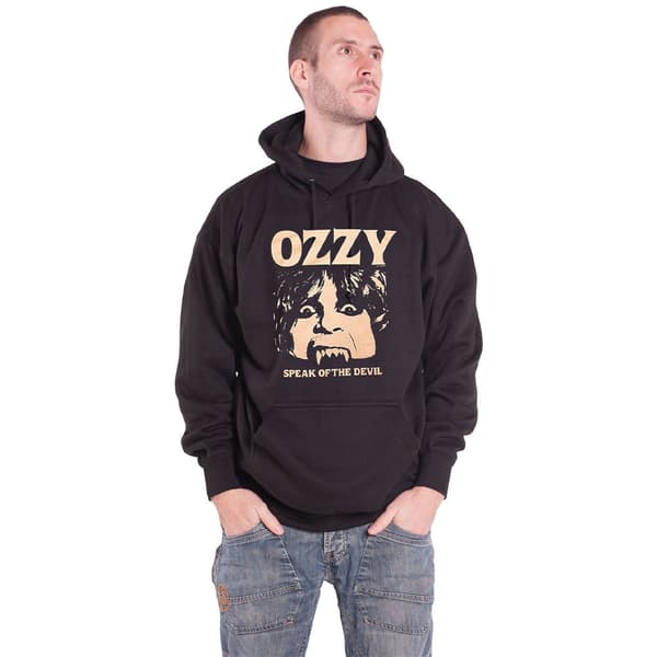 Ozzy Osbourne Speak Of The Devil Pullover Hoodie Black XL
