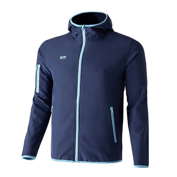 42k Running Jacka Softshell Blå XS Man