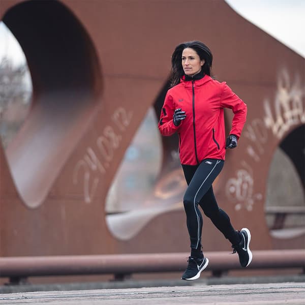 42k Running Takki Softshell Punainen 2XL Mies