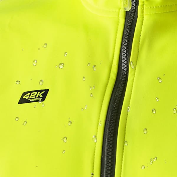 42k Running Jakke Softshell Gul XL Kvinde