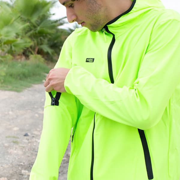 42k Running Jakke Softshell Gul XL Kvinde