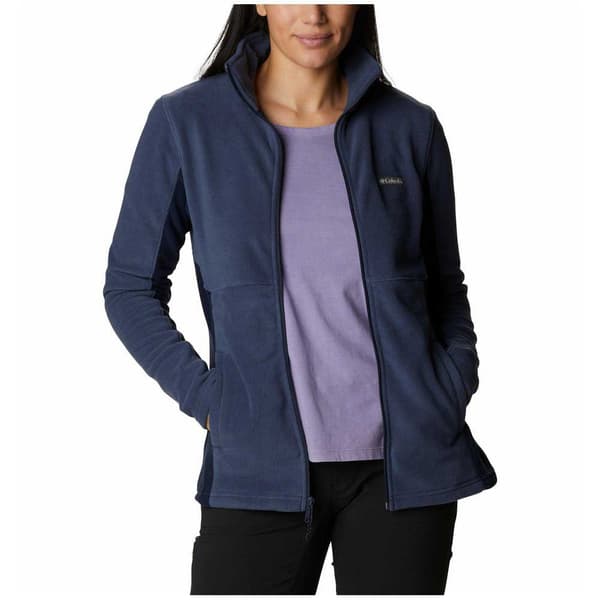 Columbia Fleece Med Fuld Lynlås Basin Trail™ Iii Blå XL Kvinde