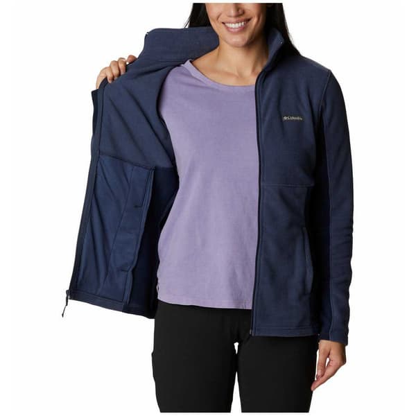 Columbia Fleece Med Fuld Lynlås Basin Trail™ Iii Blå XL Kvinde