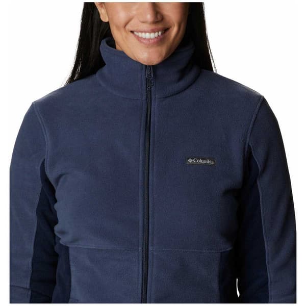 Columbia Fleece Med Fuld Lynlås Basin Trail™ Iii Blå XL Kvinde