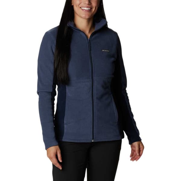 Columbia Fleece Med Fuld Lynlås Basin Trail™ Iii Blå XL Kvinde