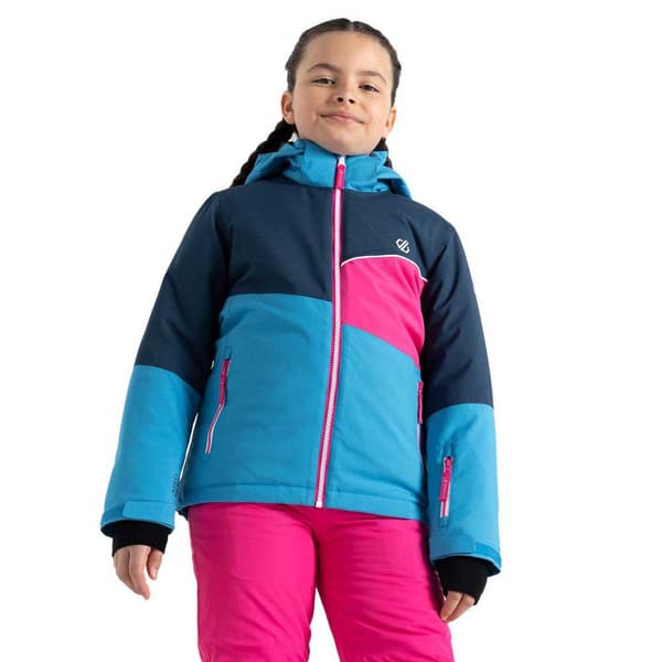 Dare2b Junior Hættejakke Steazy Blå,Rosa 11-12 Years Dreng