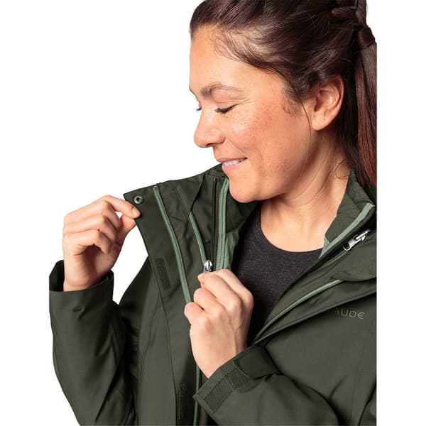 Vaude Parkas Idris 3 In 1 Iii Grönt 42 Kvinna